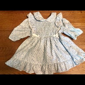 Vintage 2T floral dress 💙